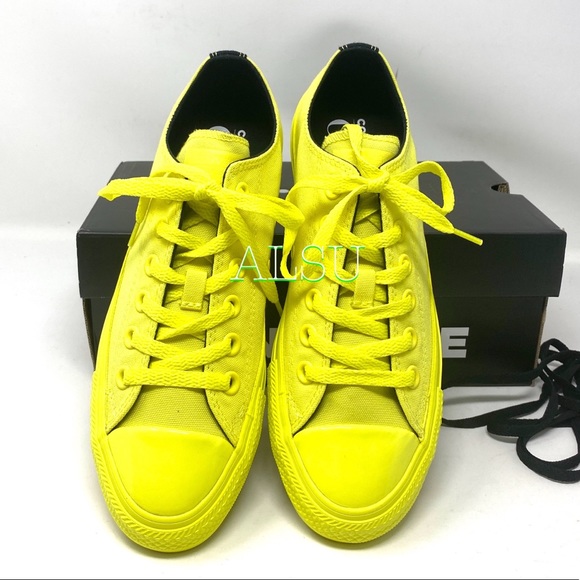 Converse x OPI Ctas Low Canvas Zink Yellow Women’s - Picture 7 of 12
